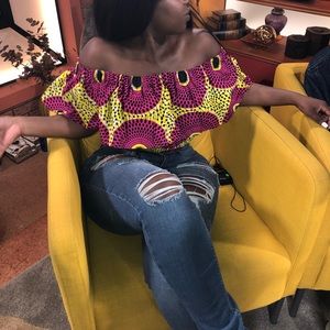 Tops - Ankara Top Tops - Ankara Top